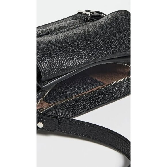 Proenza Schouler Small Beacon Leather Crossbody Bag – Black - Picture 4 of 10